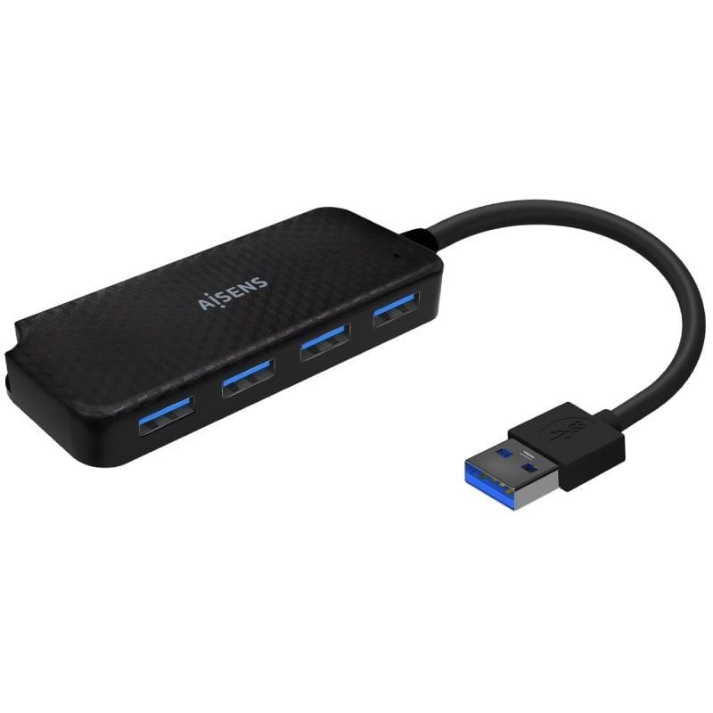 Comprar Hub USB 3.0 Aisens A106-0713/ 4xUSB - Ganga Electrónica