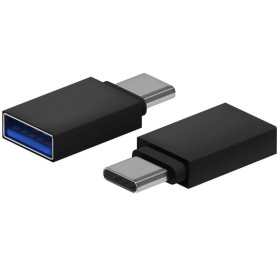 Comprar Adaptador USB 3.2 Aisens A108-0717/ USB Hembra - USB Tipo-C Macho/ Negro - Ganga Electrónica