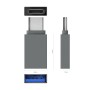 Comprar Adaptador USB 3.2 Aisens A108-0718/ USB Hembra - USB Tipo-C Macho/ Gris - Ganga Electrónica