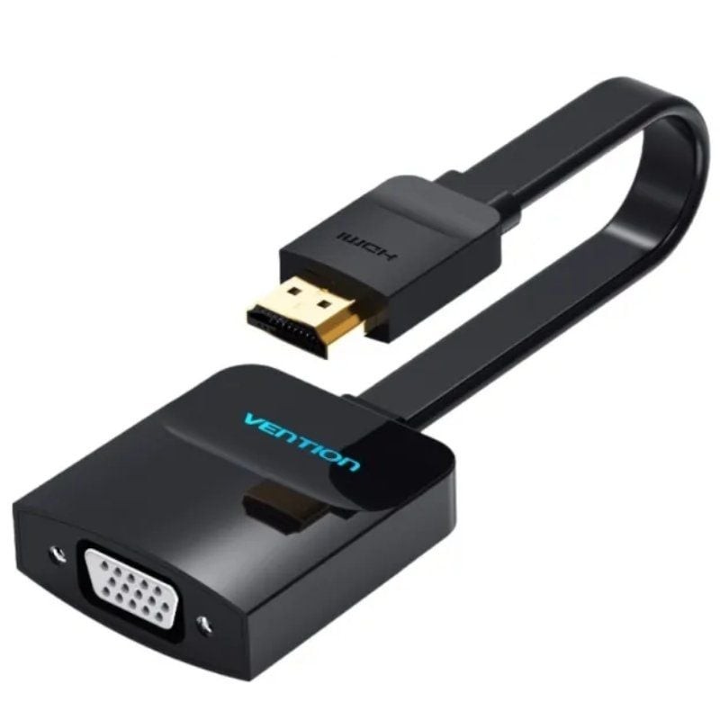 Comprar Conversor Vention 74345/ HDMI Macho/ VGA Hembra/ 15cm/ Negro - Ganga Electrónica