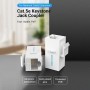 Comprar Vention Adaptador Conector RJ45 VDD-B07-W Cat5 UTP/ RJ45 Hembra - RJ45 Hembra/ Blanco - Ganga Electrónica