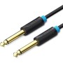Comprar Cable Mono Vention BAABI/ Jack 6.5 Macho - Jack 6.5 Macho/ 3m/ Negro - Ganga Electrónica