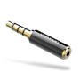 Comprar Adaptador Jack Vention BFBB0/ Jack 3.5 Macho - Jack 2.5 Hembra/ Negro - Ganga Electrónica