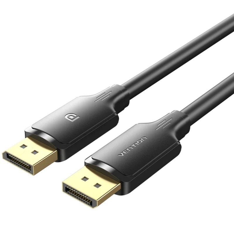 Comprar Cable DisplayPort Vention HAKBF/ DisplayPort Macho - DisplayPort 4K Macho/ 1m/ Negro - Ganga Electrónica