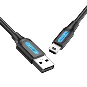 Comprar Cable USB 2.0 Vention COMBG/ USB Macho - MiniUSB Macho/ Hasta 10W/ 480Mbps/ 1.5m/ Negro - Ganga Electrónica