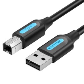 Comprar Cable USB 2.0 Impresora Vention COQBJ/ USB Tipo-B Macho - USB Macho/ 480Mbps/ 5m/ Negro - Ganga Electrónica