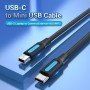 Comprar Cable USB 2.0 Tipo-C Vention COWBH/ USB Tipo-C Macho - MiniUSB Macho/ Hasta 10W/ 480Mbps/ 2m/ Negro - Ganga Electrónica