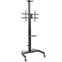 Comprar Soporte de Suelo Inclinable/ Giratorio con Ruedas y Manivela Aisens FT70TE-169 para TV 37-70'/ hasta 50kg - Ganga Electr