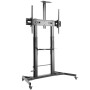 Comprar Soporte de Suelo Inclinable con Ruedas y Manivela Aisens FT100TE-171 para TV 60-100'/ hasta 100kg - Ganga Electrónica