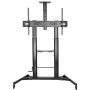 Comprar Soporte de Suelo Inclinable con Ruedas y Manivela Aisens FT100TE-171 para TV 60-100'/ hasta 100kg - Ganga Electrónica