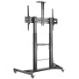 Comprar Soporte de Suelo Inclinable con Ruedas y Manivela Aisens FT100TE-171 para TV 60-100'/ hasta 100kg - Ganga Electrónica