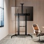 Comprar Soporte de Suelo Inclinable con Ruedas y Manivela Aisens FT100TE-171 para TV 60-100'/ hasta 100kg - Ganga Electrónica