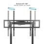 Comprar Soporte de Suelo Eléctrico con Ruedas TOOQ FSM02-B para TV 55-100'/ hasta 120kg - Ganga Electrónica