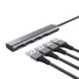 Comprar Hub USB Tipo-C Trust Halyx/ 4xUSB/ Gris - Ganga Electrónica