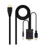 Comprar Cable Conversor Nanocable 10.15.4350/ HDMI Macho - VGA Macho - Jack 3.5 Macho - USB Macho/ 1.8m/ Negro - Ganga Electróni