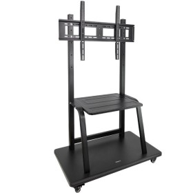 Comprar Soporte de Suelo Ajustable con Ruedas TOOQ FS20101M-B para TV de 37-100'/ hasta 150kg - Ganga Electrónica