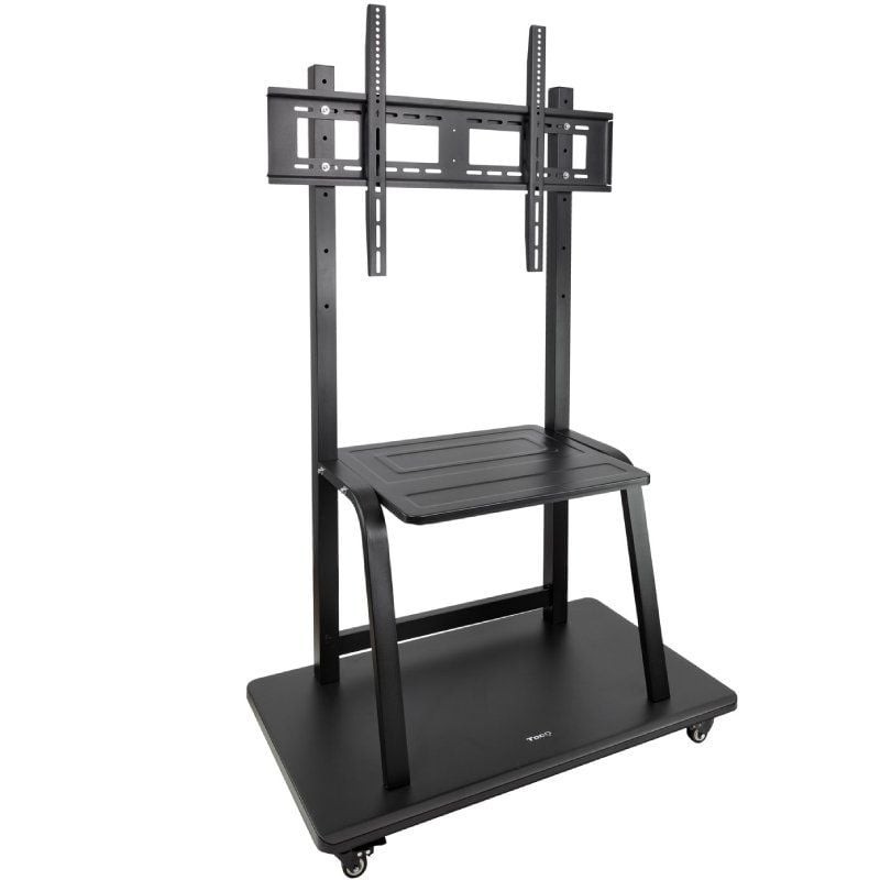 Comprar Soporte de Suelo Ajustable con Ruedas TOOQ FS20101M-B para TV de 37-100'/ hasta 150kg - Ganga Electrónica