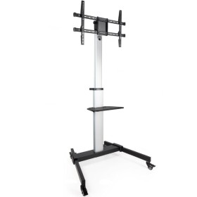 Comprar Soporte de Suelo Inclinable/ Ajustable con Ruedas TOOQ FS1886M-B para TV de 37-86'/ hasta 50kg - Ganga Electrónica