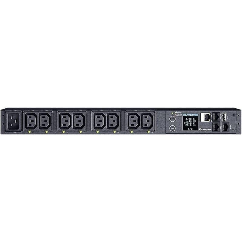 Comprar Unidad de Distribución para Alimentación Cyberpower PDU41005/ 16A/ 8x IEC C13/ Formato Rack 1U - Ganga Electrónica