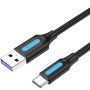 Comprar Cable USB 2.0 Tipo-C Vention CORBG/ USB Macho - USB Tipo-C Macho/ 480Mbps/ 1.5m/ Negro - Ganga Electrónica