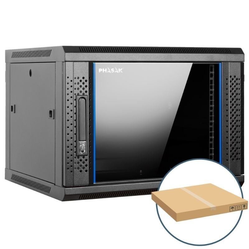 Comprar Armario Rack Mural Desmontado Phasak PHO 2106D/ 19'/ Altura 6U - Ganga Electrónica