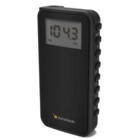 Comprar Radio Portátil Sunstech RPD23/ a Pilas/ Negra - Ganga Electrónica