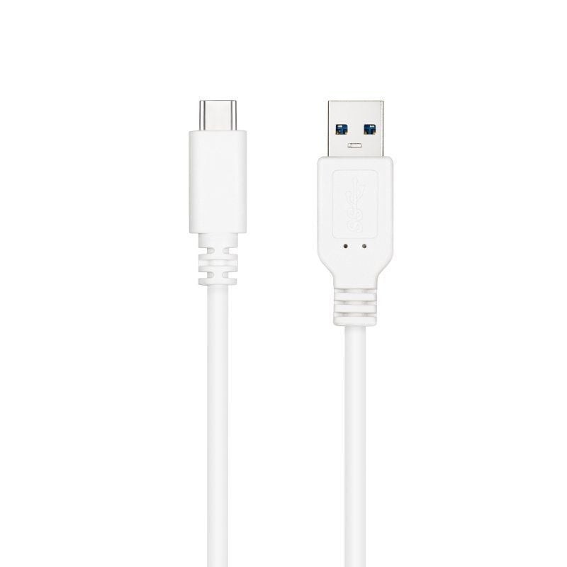 Comprar Cable USB 3.1 Tipo-C Nanocable 10.01.4001-L150-W/ USB Tipo-C Macho - USB Macho/ 10Gbps/ 1.5m/ Blanco - Ganga Electrónica