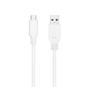 Comprar Cable USB 3.1 Tipo-C Nanocable 10.01.4001-W/ USB Tipo-C Macho - USB Macho/ 10Gbps/ 1m/ Blanco - Ganga Electrónica