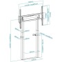 Comprar Soporte de Pared Fijo/ Suelo TOOQ HIPERIÓN FS2280M-B para TV de 55-100'/ hasta 120kg - Ganga Electrónica
