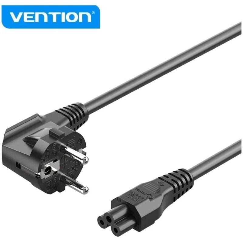 Comprar Cable de Alimentación Vention ZCKBAC/ IEC C5 Hembra - CEE7 Macho/ 1.8m/ Negro - Ganga Electrónica