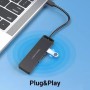 Comprar Hub USB Tipo-C Vention TGTBB/ 3xUSB/ 1xUSB Tipo-C/ 1x MicroUSB PD - Ganga Electrónica