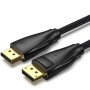 Comprar Cable DisplayPort 1.4 8K Vention HCCBI/ DisplayPort Macho - DisplayPort Macho/ 3m/ Negro - Ganga Electrónica