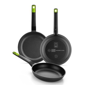 Comprar Pack 3 Sartenes BRA Gastro A841201/ Ø18cm/ Ø22cm/ Ø26cm/ Apta para Inducción - Ganga Electrónica
