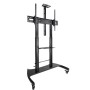Comprar Soporte de Suelo con Ruedas Inclinable/ Nivelable TOOQ FS20404HM-B para TV de 60-100'/ hasta 100kg - Ganga Electrónica
