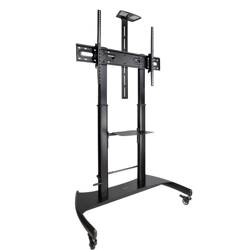 Comprar Soporte de Suelo con Ruedas Inclinable/ Nivelable TOOQ FS20404HM-B para TV de 60-100'/ hasta 100kg - Ganga Electrónica