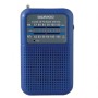 Comprar Radio Portátil Daewoo DW1008/ a Pilas/ Azul - Ganga Electrónica