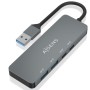 Comprar Hub USB 3.2 Aisens A106-0696/ 2xUSB/ 2xUSB Tipo-C/ Gris - Ganga Electrónica
