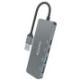 Comprar Hub USB 3.2 Aisens A106-0696/ 2xUSB/ 2xUSB Tipo-C/ Gris - Ganga Electrónica