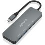 Comprar Hub USB Tipo-C Aisens A109-0694/ 2xUSB/ 2xUSB Tipo-C/ Gris - Ganga Electrónica