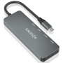 Comprar Hub USB Tipo-C Aisens A109-0695/ 4xUSB Tipo-C/ Gris - Ganga Electrónica