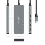 Comprar Hub USB Tipo-C Aisens A109-0695/ 4xUSB Tipo-C/ Gris - Ganga Electrónica
