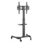 Comprar Soporte de Suelo Orientable/ Inclinable con Ruedas Fonestar STS-4244N para TV de 32-65'/ hasta 35kg - Ganga Electrónica