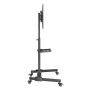 Comprar Soporte de Suelo Orientable/ Inclinable con Ruedas Fonestar STS-4244N para TV de 32-65'/ hasta 35kg - Ganga Electrónica