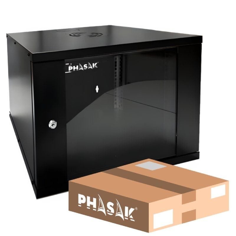 Comprar Armario Rack Mural Desmontado Phasak PHO 2007D/ 19'/ Altura 7U - Ganga Electrónica