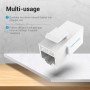 Comprar Conector RJ45 Vention VDD-B11-W Cat5e UTP/ 10 uds/ Blanco - Ganga Electrónica