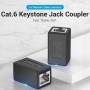 Comprar Adaptador Conector RJ45 Vention IPVB0-5/ Cat.6 FTP/ RJ45 Hembra - RJ45 Hembra/ 5 uds/ Negro - Ganga Electrónica