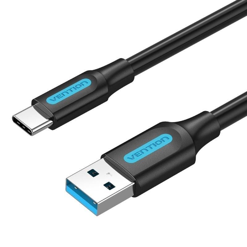 Comprar Cable USB 3.0 Tipo-C Vention COZBH/ USB Macho - USB Tipo-C Macho/ 5Gbps/ 2m/ Negro - Ganga Electrónica