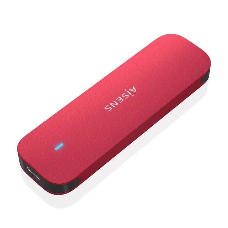 Comprar Caja Externa para Disco SSD M.2 NVMe Aisens ASM2-027RED/ USB 3.2/ Sin tornillos - Ganga Electrónica