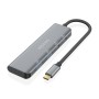 Comprar Hub USB Tipo-C Aisens A109-0763/ 2xUSB/ 2xUSB Tipo-C/ Gris - Ganga Electrónica
