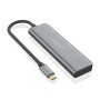 Comprar Hub USB Tipo-C Aisens A109-0763/ 2xUSB/ 2xUSB Tipo-C/ Gris - Ganga Electrónica